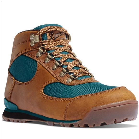 Danner Shoes - Women’s Danner Jag Boots - Distressed Brown/Teal